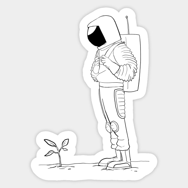 The Biologist Sticker by BeeboJam